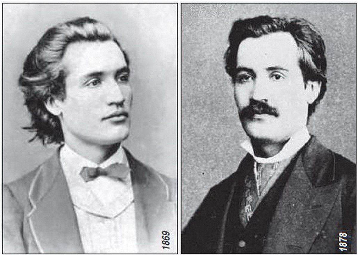 Mihai Eminescu - foto 1869 si 1878