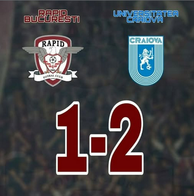 Rapid-Craiova  1-2...