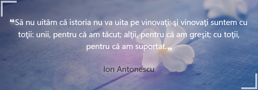 Sa nu uitam... istoria...