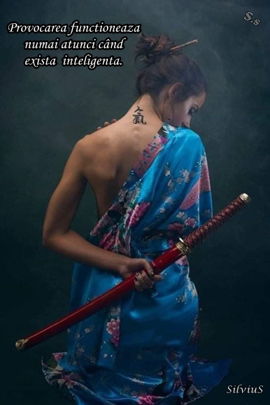 Provocarea funcționează numai atunci când există  inteligență.